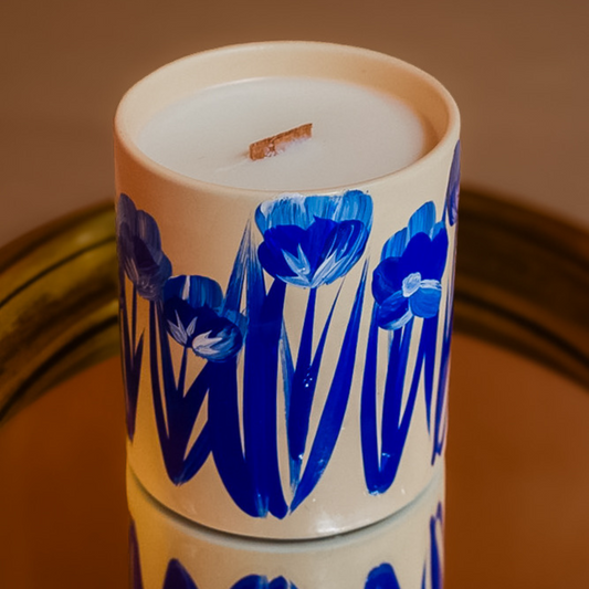Noir Lux Candle Co. X NARR - Hand painted/Hand poured candles