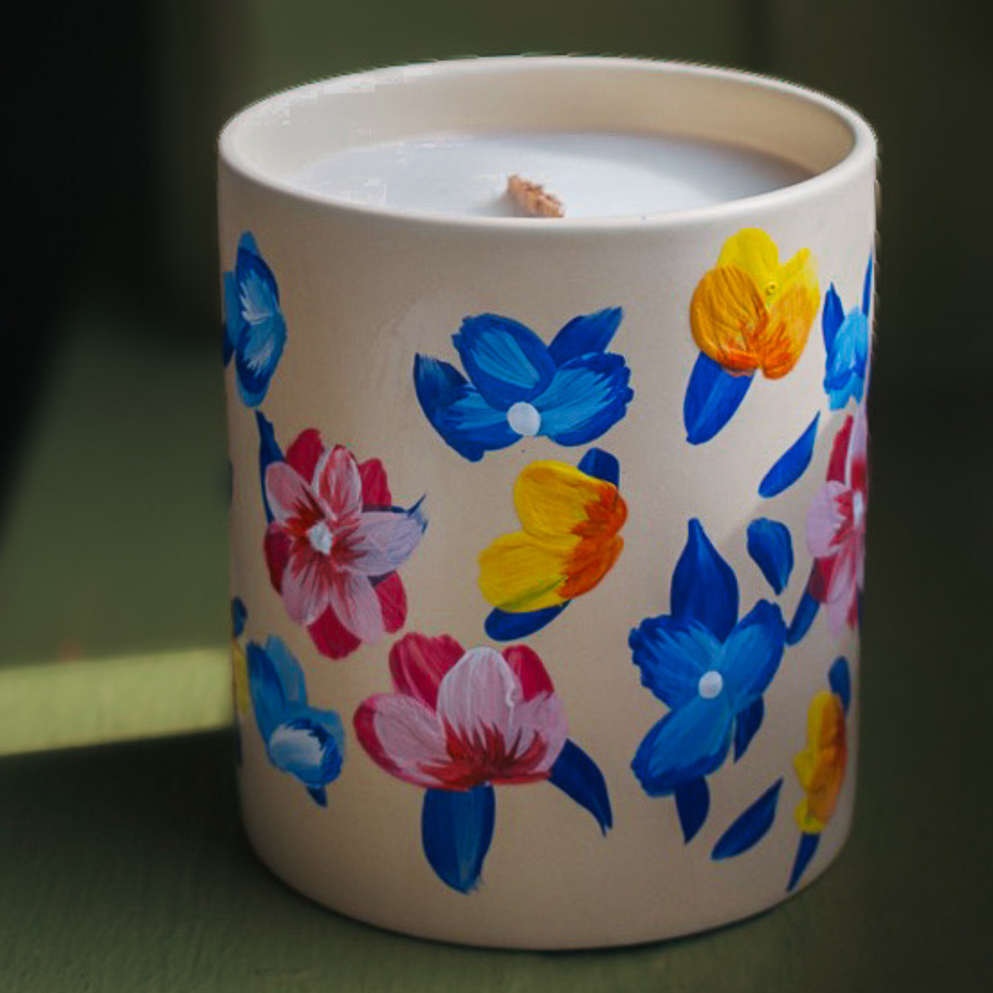 Noir Lux Candle Co. X NARR - Hand painted/Hand poured candles