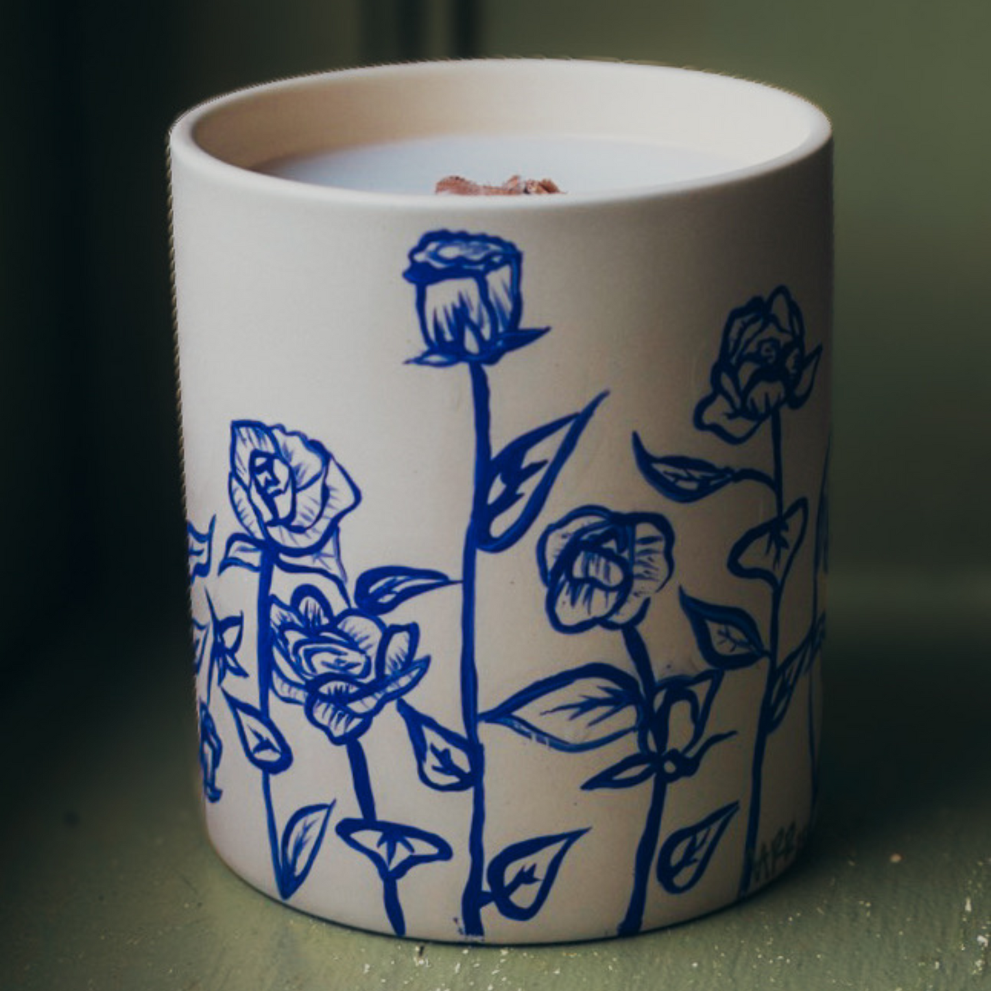 Noir Lux Candle Co. X NARR - Hand painted/Hand poured candles