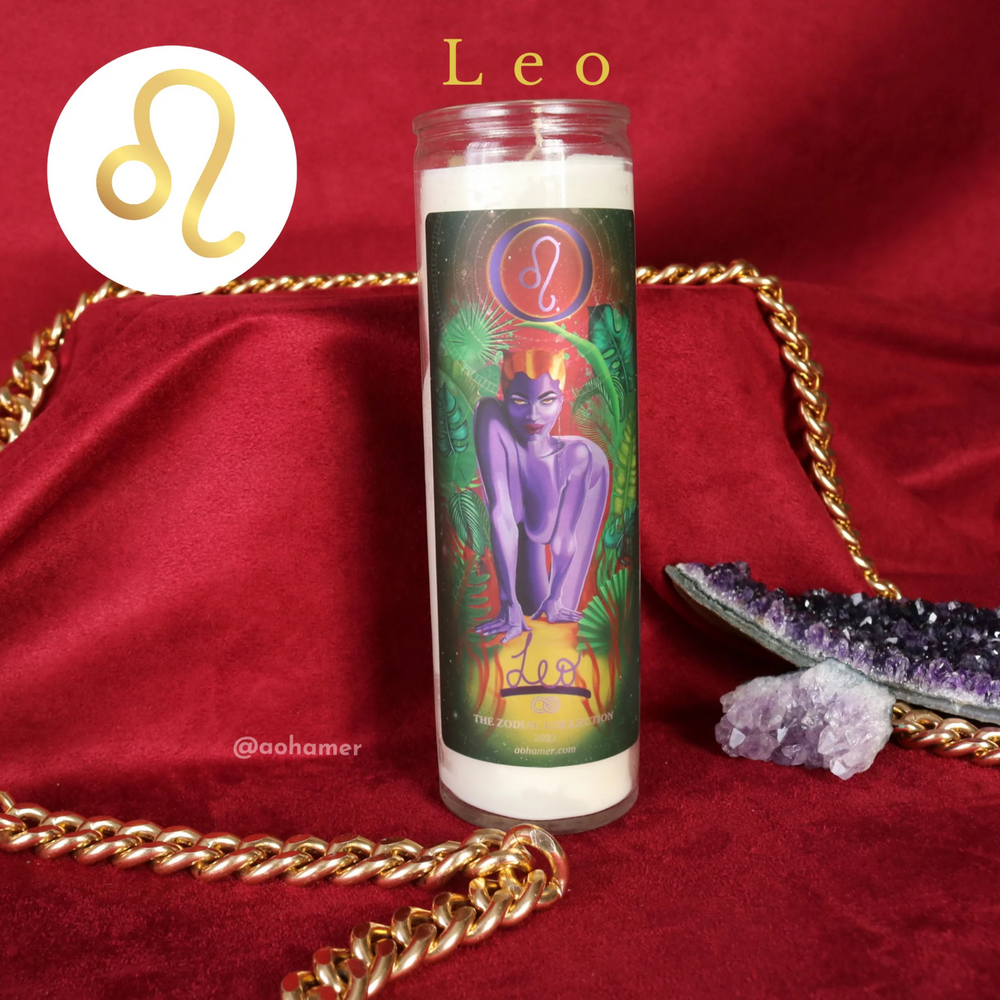 Aramis - Leo Zodiac Candle