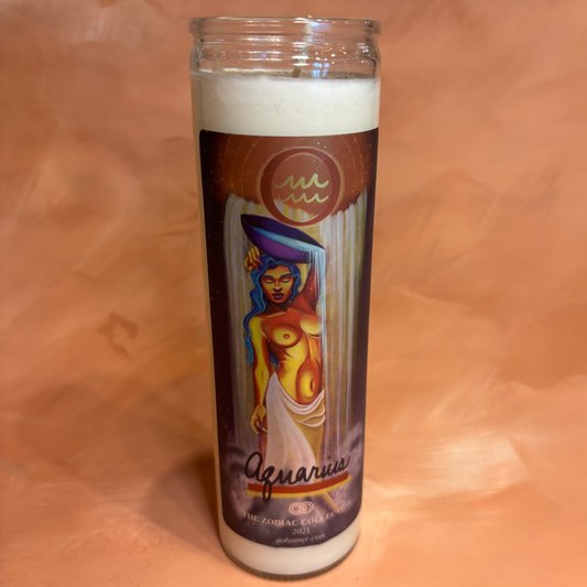 Aramis - Aquarius Zodiac Candle